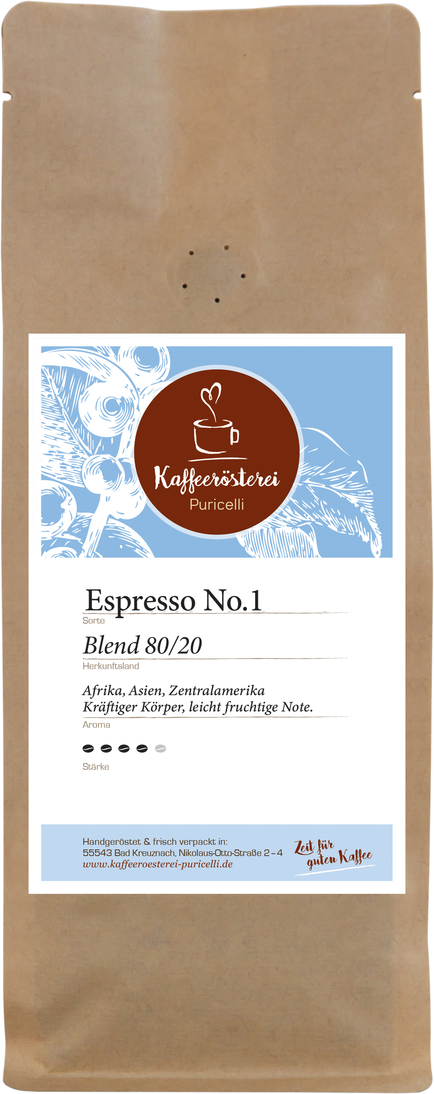 Espresso No 1 (80/20)